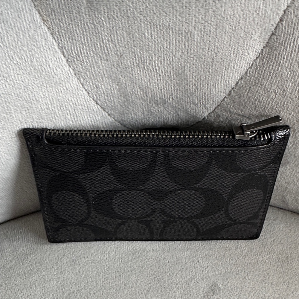 Coach Monogram zip card case - Picture 6 of 11